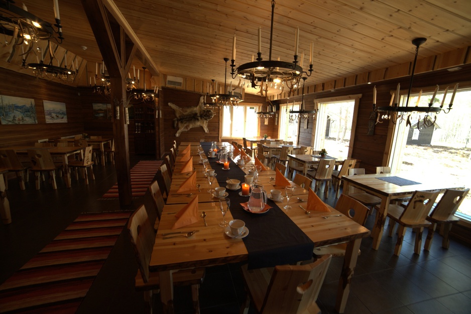 Nellim Wilderness Hotel restaurant