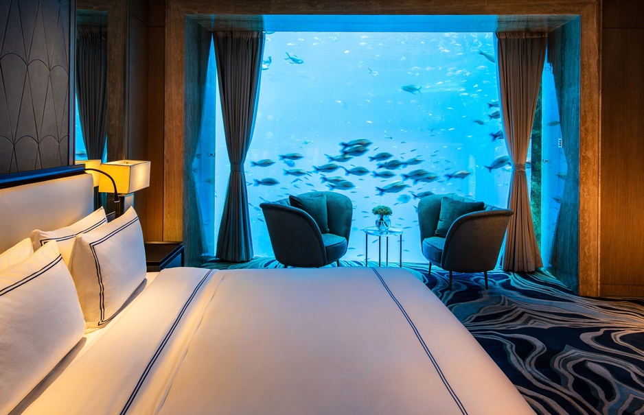 Atlantis The Palm Underwater Bedroom