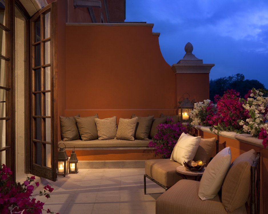 Rosewood San Miguel de Allende terrace