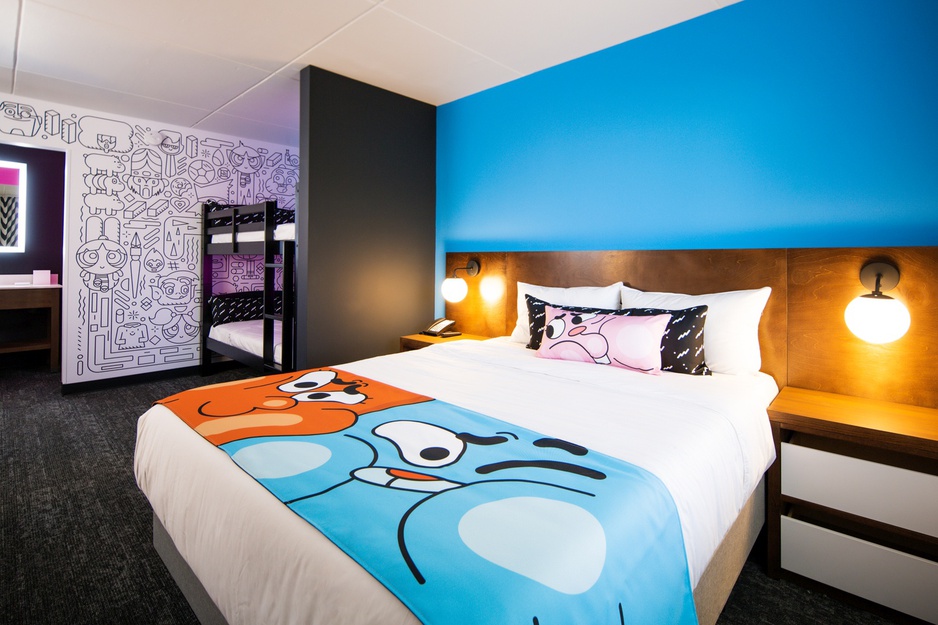 Cartoon Network Hotel Room