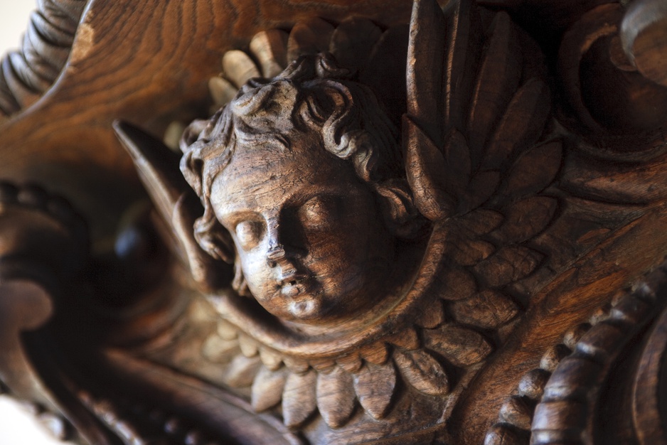 Wooden angel