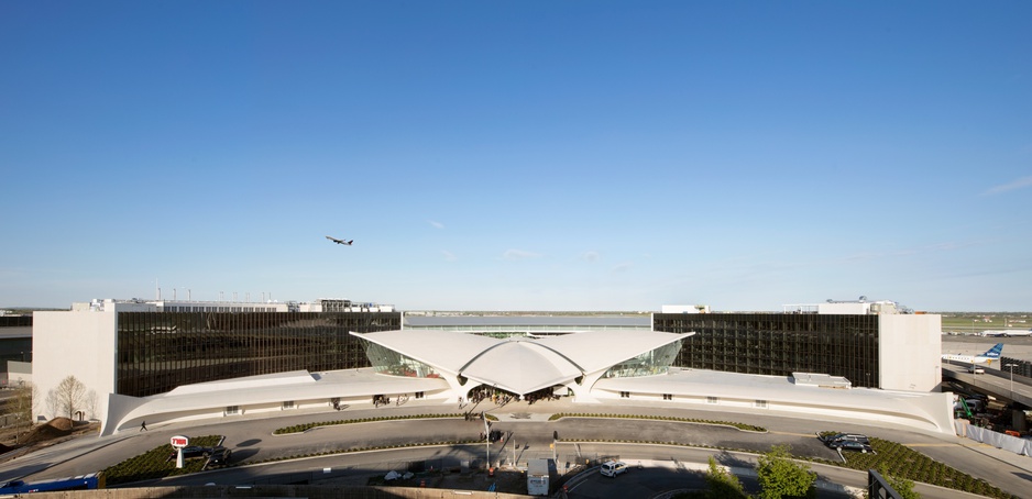 TWA Hotel Building Is The Former TWA Flight Center