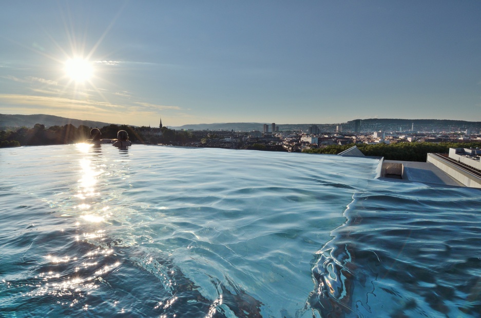 B2 Boutique Hotel rooftop pool