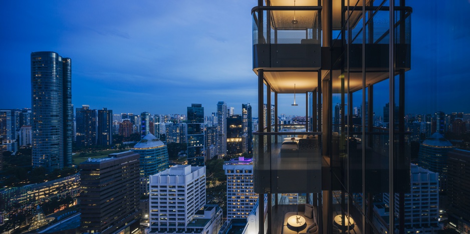 Pan Pacific Orchard Suite Balcony