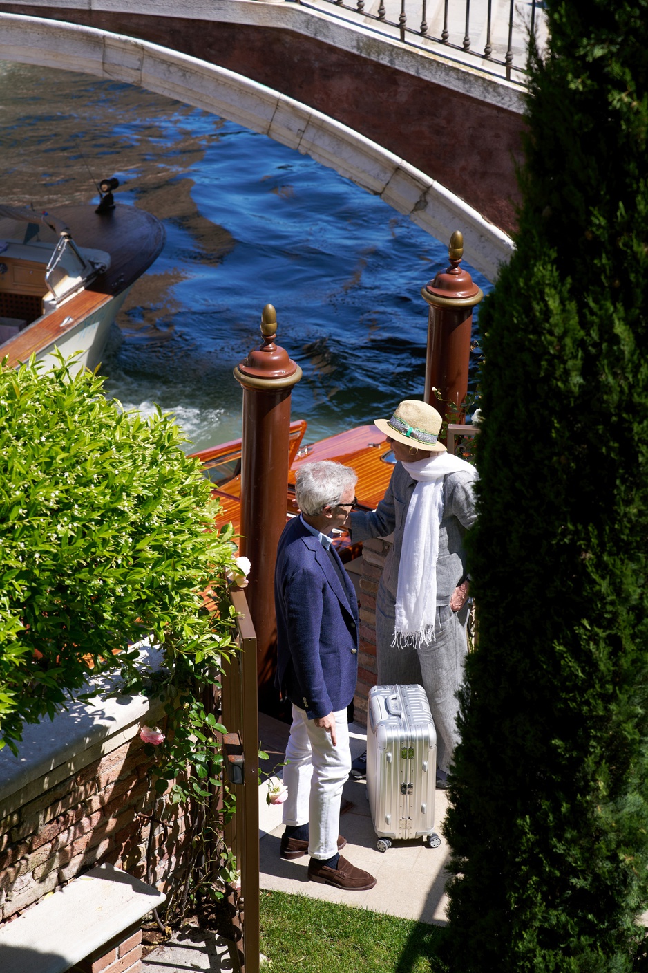 Madama Garden Retreat Guest Arrival by Boat