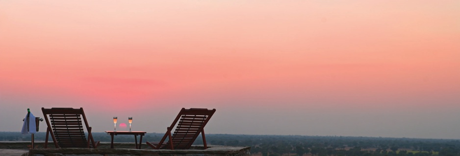 Chhatra Sagar sunset