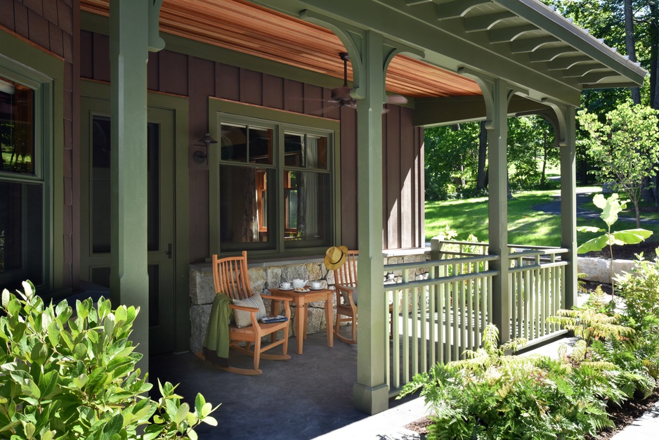 Mohonk Grove Lodge Porch