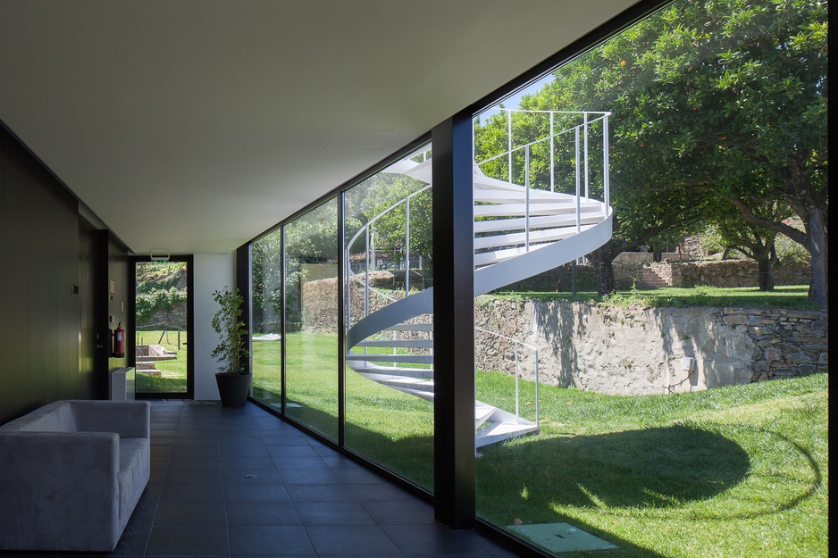 Quinta De Casaldronho interior and spiral stair