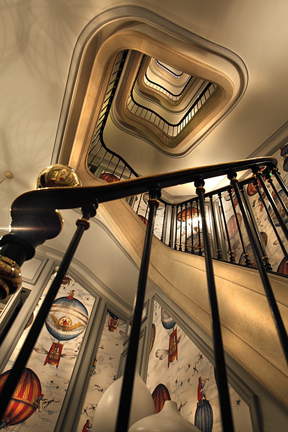 Saint James Paris staircase