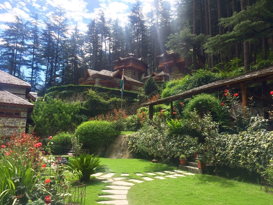 The Himalayan Village Resort garden