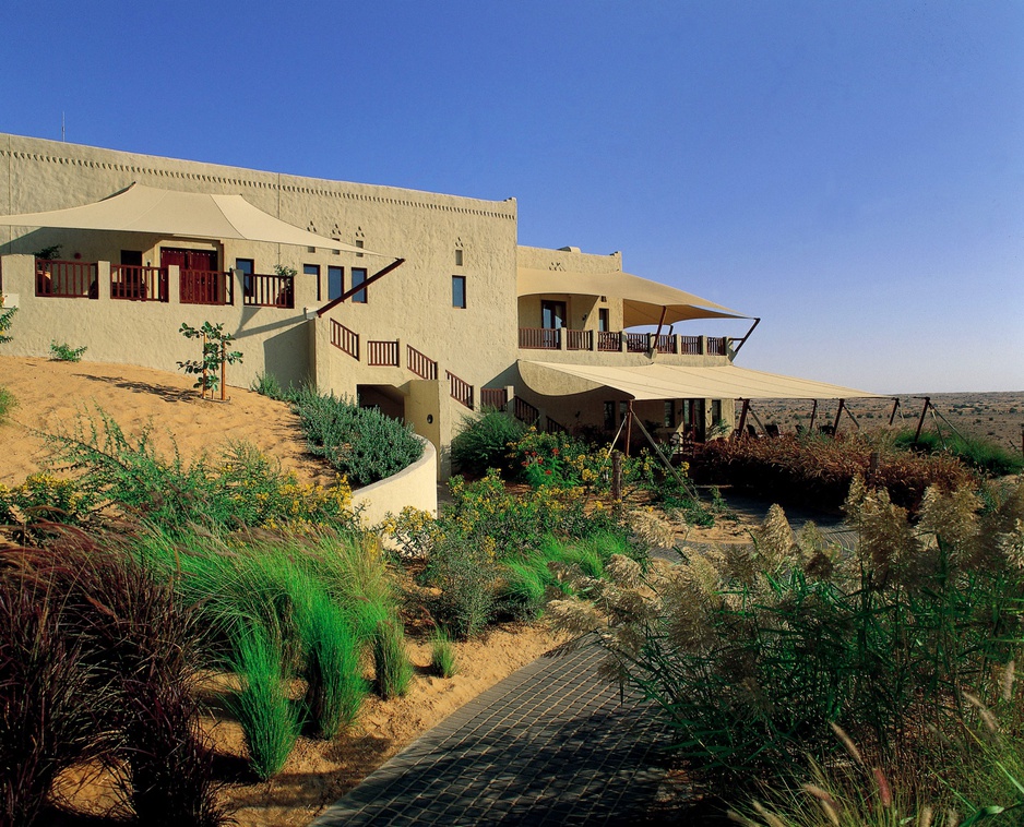 Al Maha Desert Resort main building