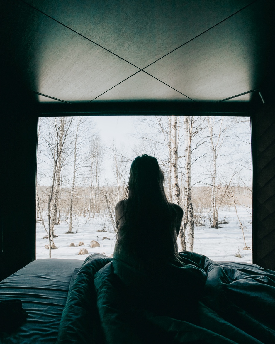 Nature Villa KÄBI Window-Facing Bed