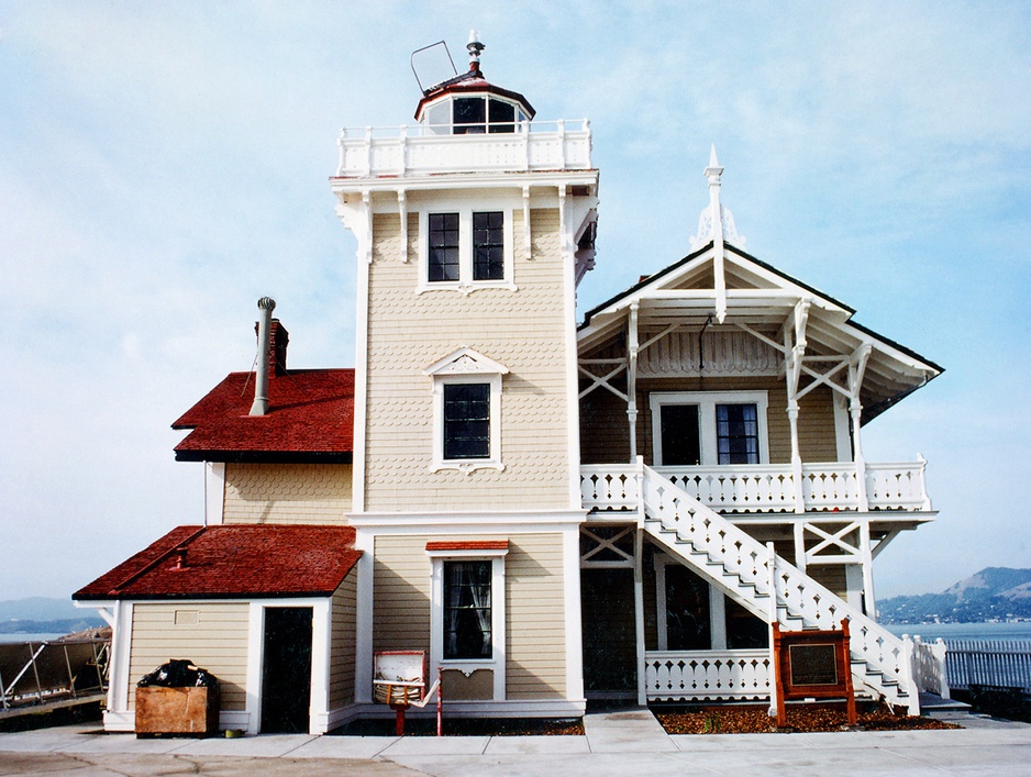 East Brother Light Station building