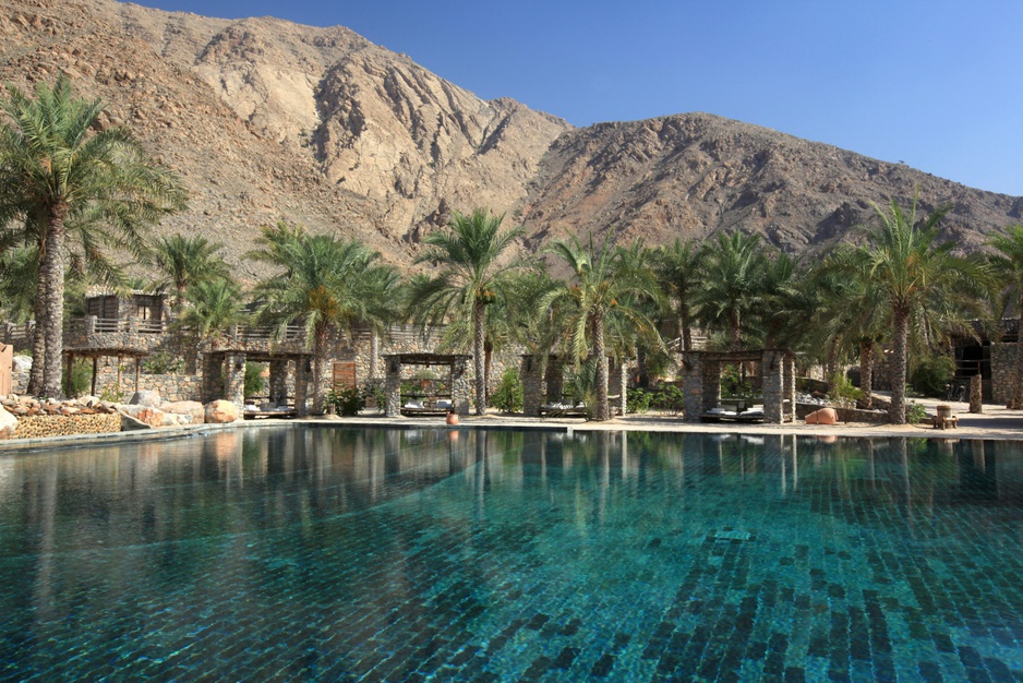 Six Senses Zighy Bay swimming pool