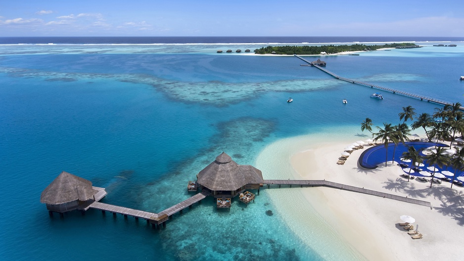 Conrad Maldives Rangali Island Aerial