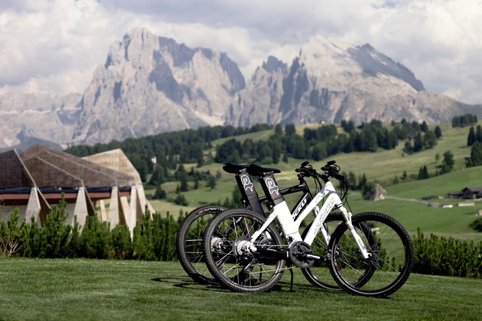 Alpina Dolomites hotel electric bikes