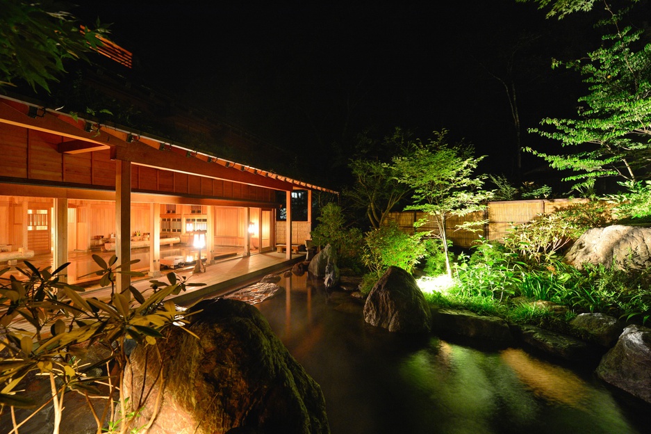 Houshi Onsen Chojukan Hotel Outdoor Onsen