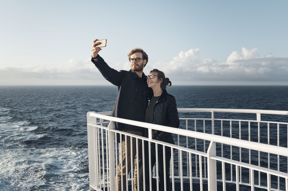 DFDS ferry Titanic-style panoramic terrace