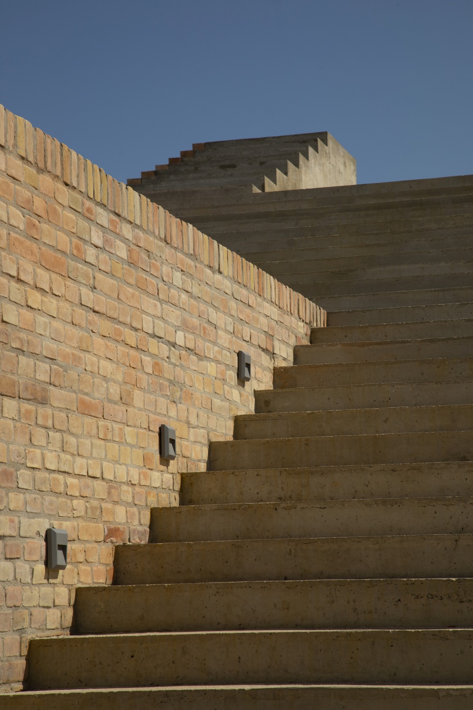 Hotel Terrestre's ancient-looking staircase