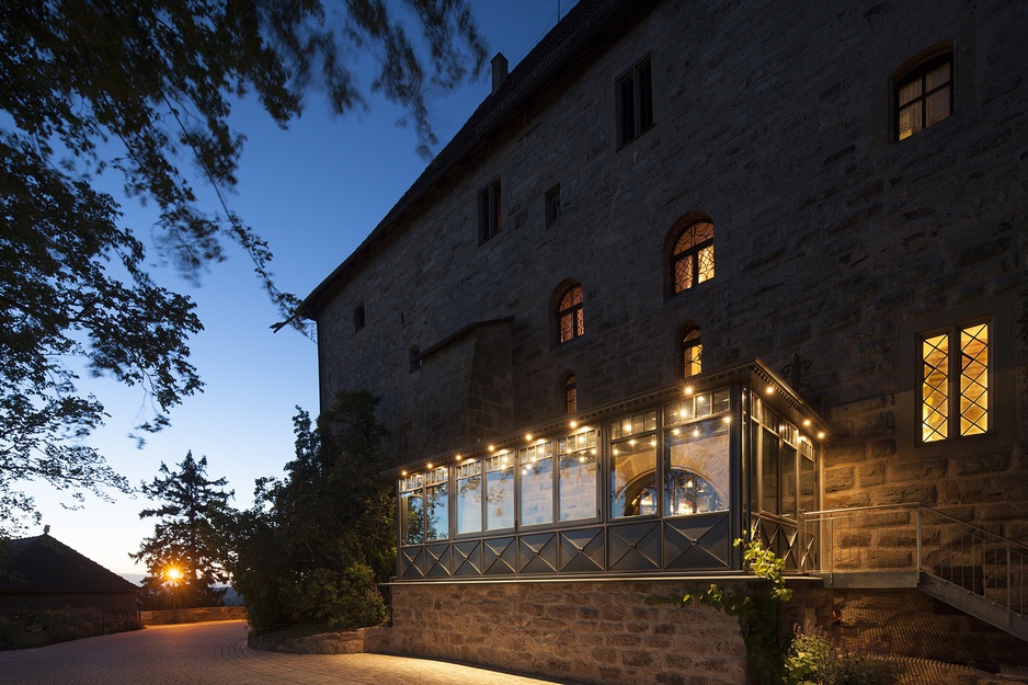 Burg Colmberg Hotel Exterior