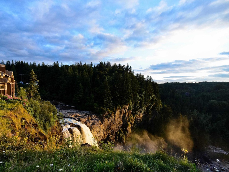 Salish Lodge Waterfall