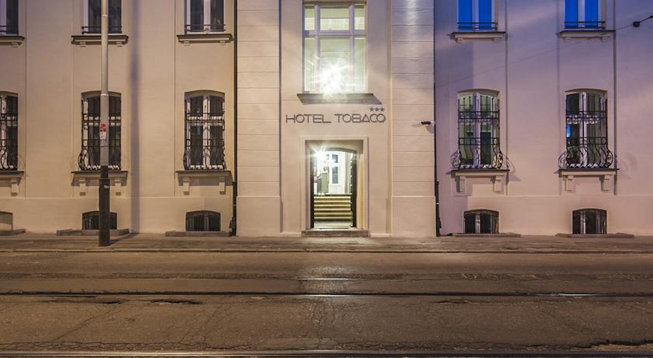 Hotel Tobaco Łódź building exterior