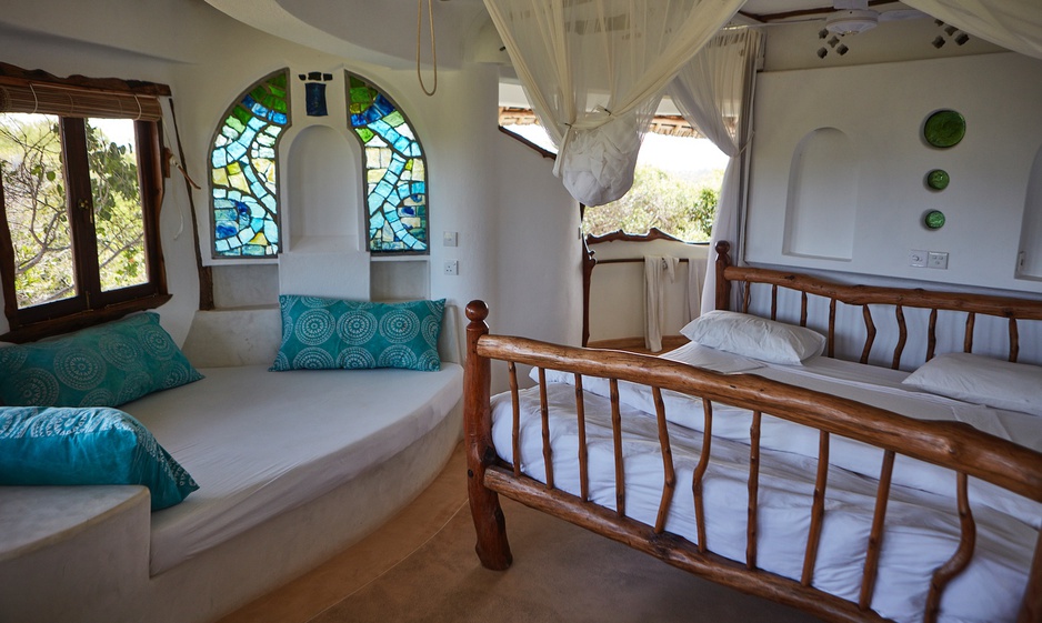 Watamu Treehouse aqua room