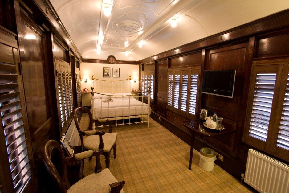 Pullman train hotel interior