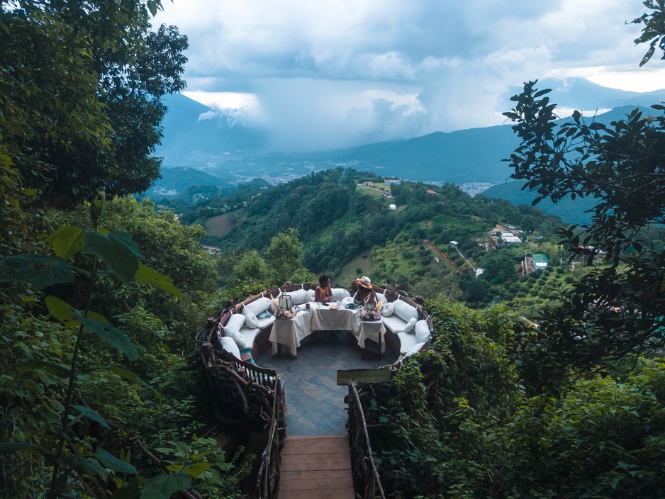 Hobbitenango Bird Nest Private Dining