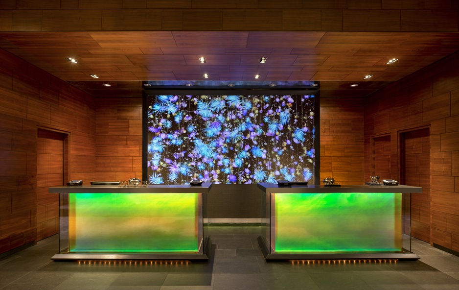 W Hotel Hong Kong welcome desk