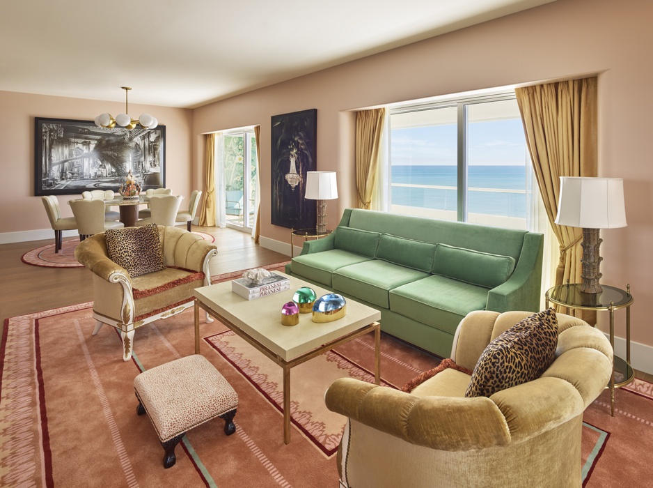 Faena Hotel Imperial Suite Living Room