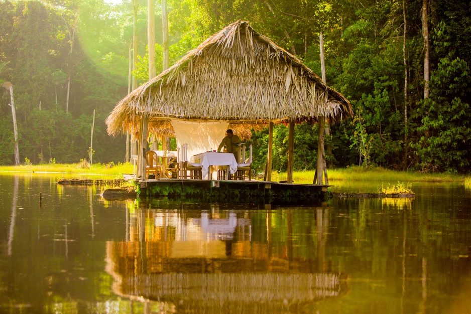 Amazon River Platform Unique Dining