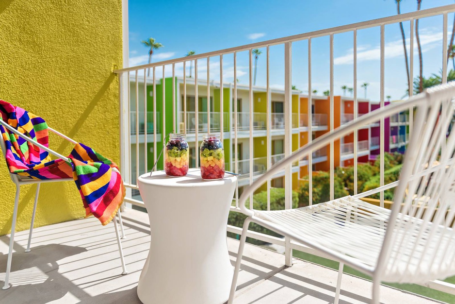 The Saguaro Hotel Balcony