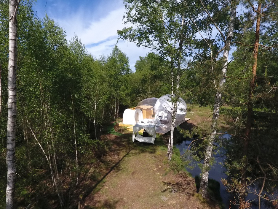 Gites Insolites de Sologne - Bubble Suite in the forest