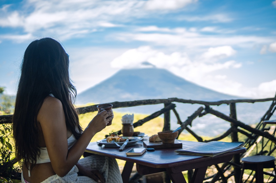 Hobbitenango Restaurant Panoramic Terrace