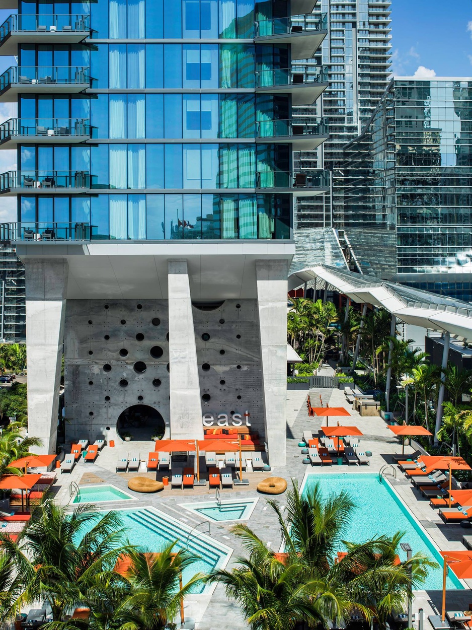 EAST Miami Hotel Pool & Tower