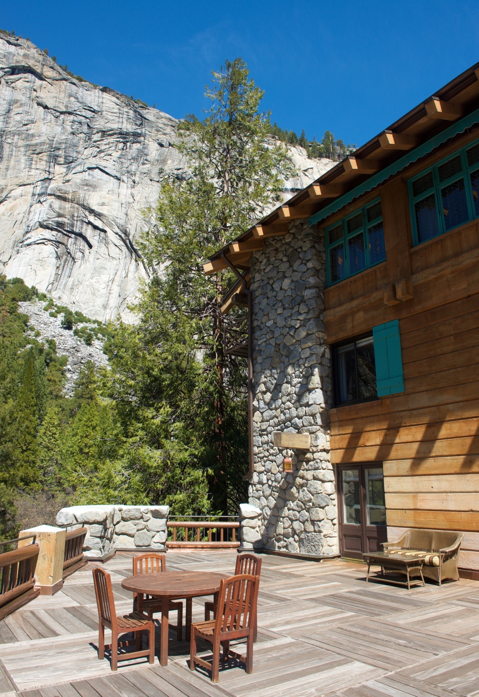 Ahwahnee Hotel Terrace