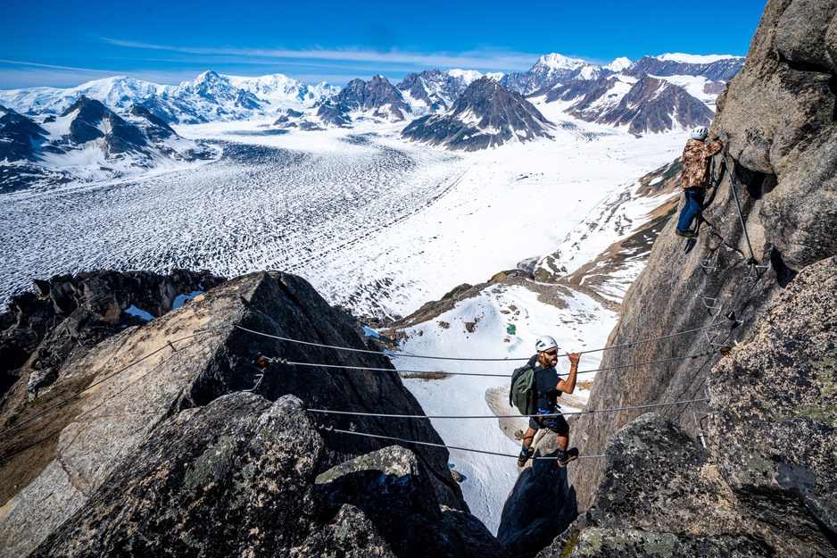 Tordrillo Mountain Iron Path Climb