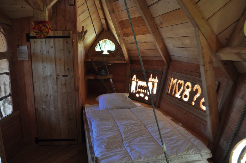 Tree house bedroom