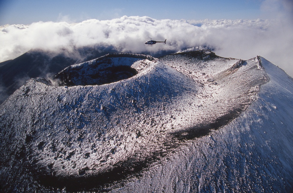 Helicopter Rides Over Mt. Ngauruhoe