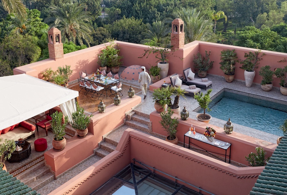 The Grand Riad Suite Rooftop Terrace At The Royal Mansour Hotel Marrakech