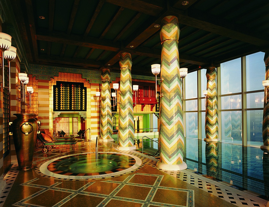 Burj Al Arab Spa pools