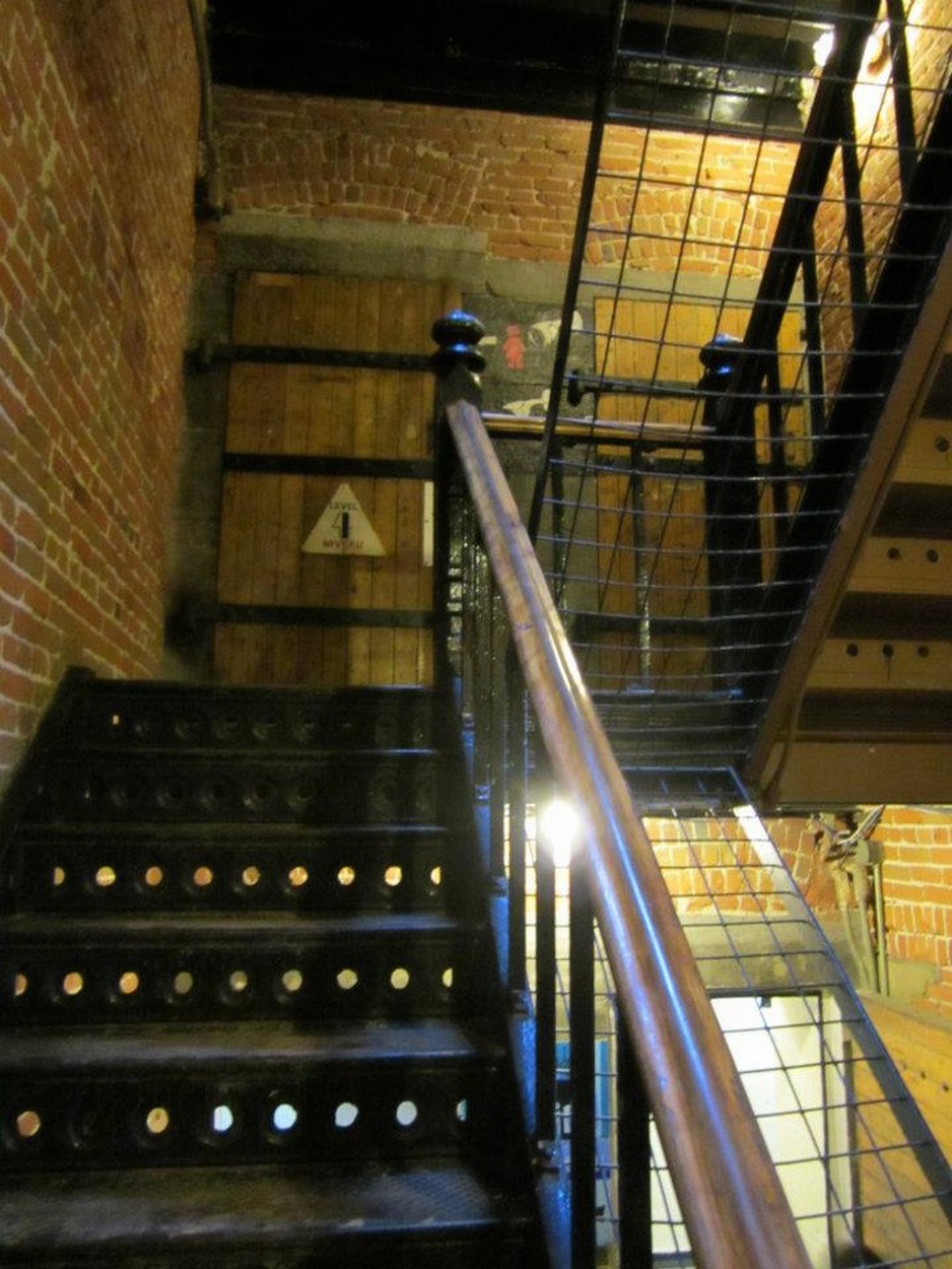 Ottawa Jail Hostel stairs