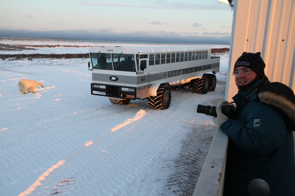 Polar Rover from the Tundra Buggy Lodge