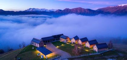 Chalets Nebesa - Insane Panorama in the Julian Alps of Slovenia