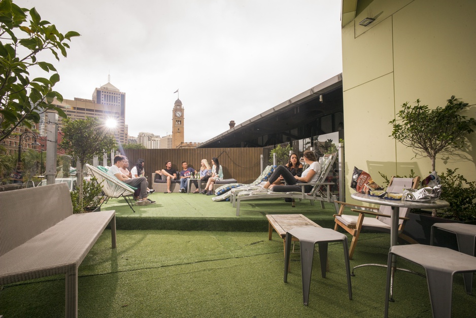 Railway Square YHA Rooftop Deck