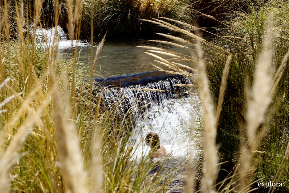 Chilean waterfall