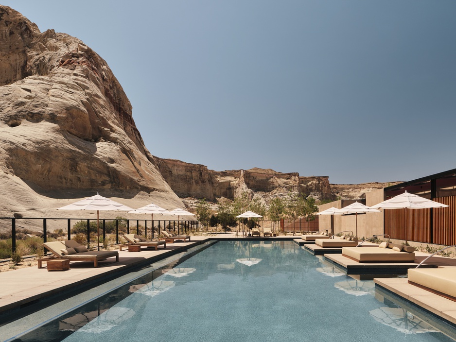 Camp Sarika, Amangiri Swimming Pool