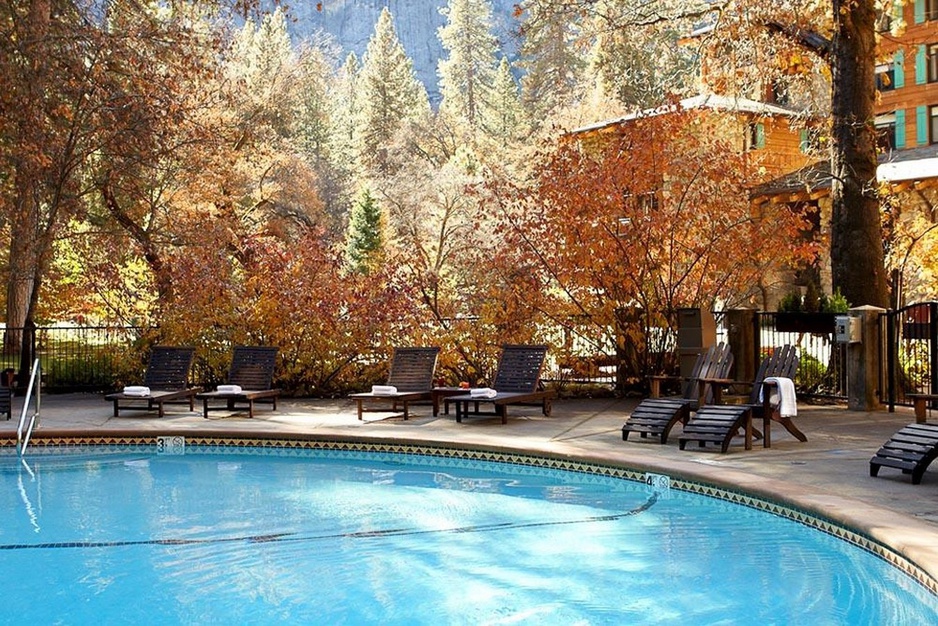 Ahwahnee Hotel Pool