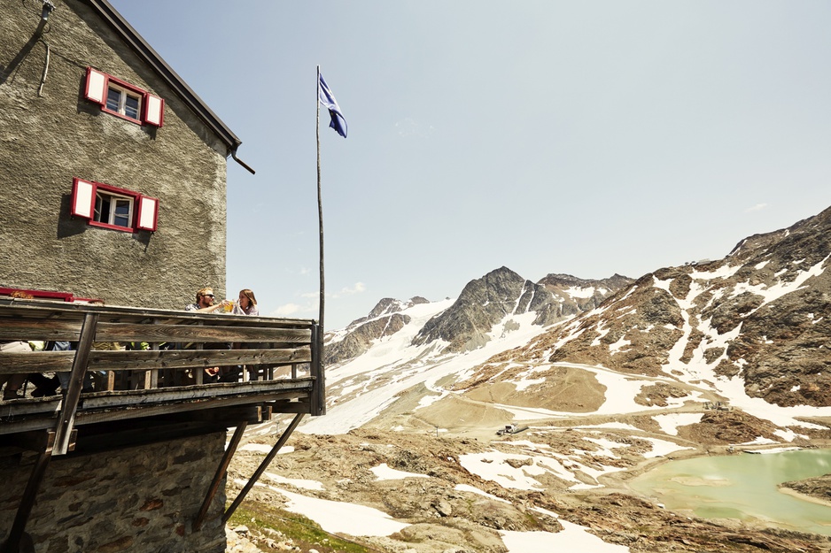 Schutzhütte Schöne Aussicht Balcony